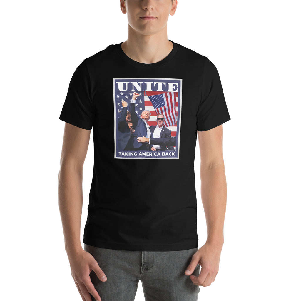 UNITE, TAKING AMERICA BACK - Unisex t-shirt