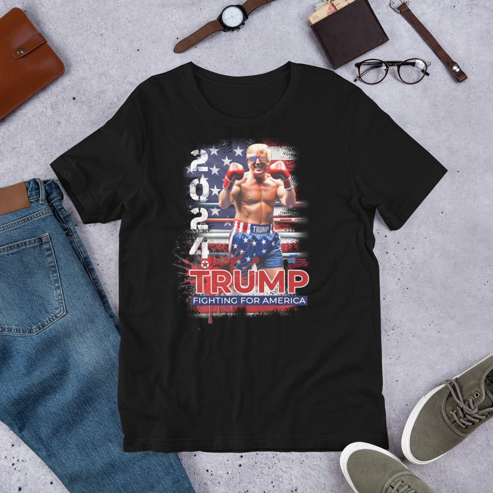 FIGHTING FOR AMERICA - Unisex t-shirt