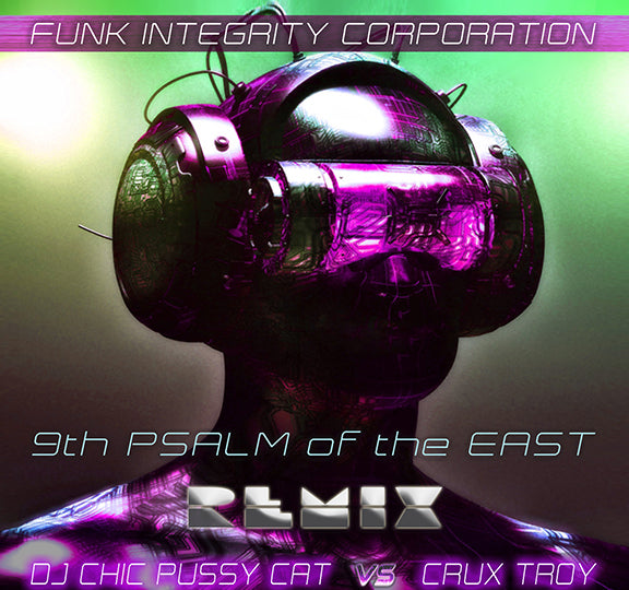 FUNK INTEGRITY CORPORATION: 9TH PSALM OF THE EAST "REMIX" BY DJ CHIC PUSSY CAT VS CRUX TROY - E.D.M. SINGLE (ON I-TUNES & MORE)