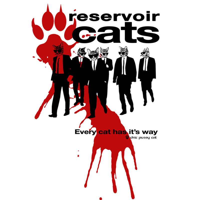 Reservoir Cats - Fashion Fit Ringspun T-Shirt - 100% cotton