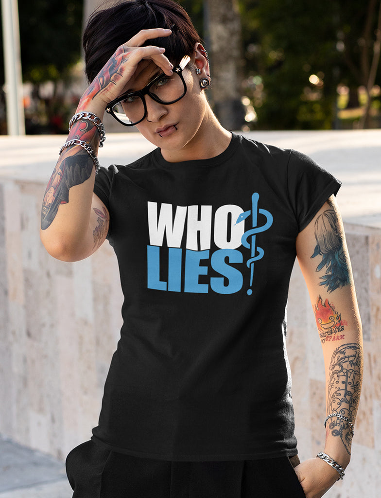 WHO LIES? Short-Sleeve T-Shirt (Women Looks)