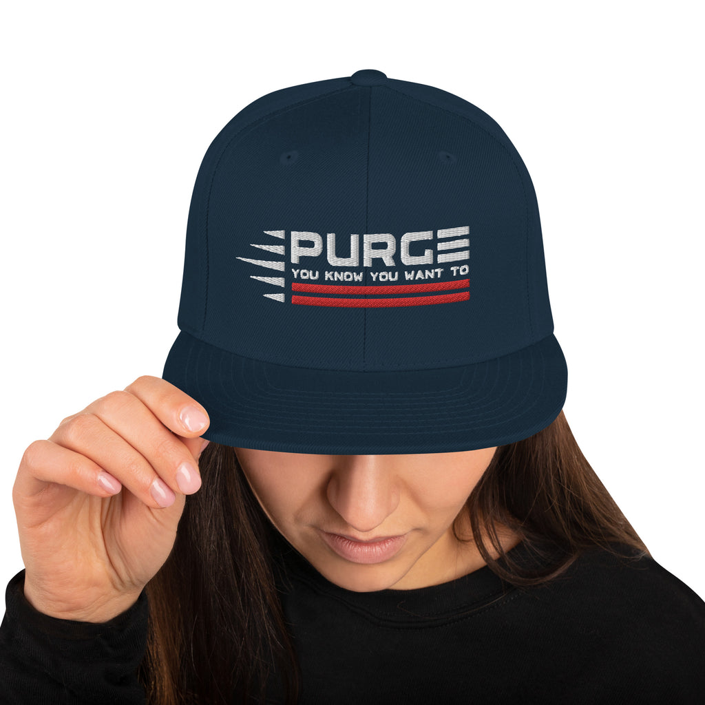 PURGE: YOU KNOW YOU WANT TO - Snapback Hat