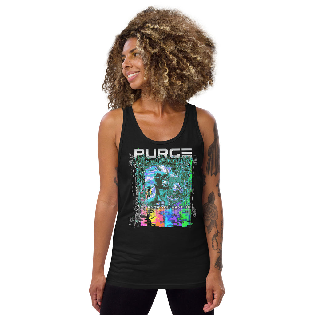 PURGE: YOU KNOW YOU WANT TO - Unisex Tank Top