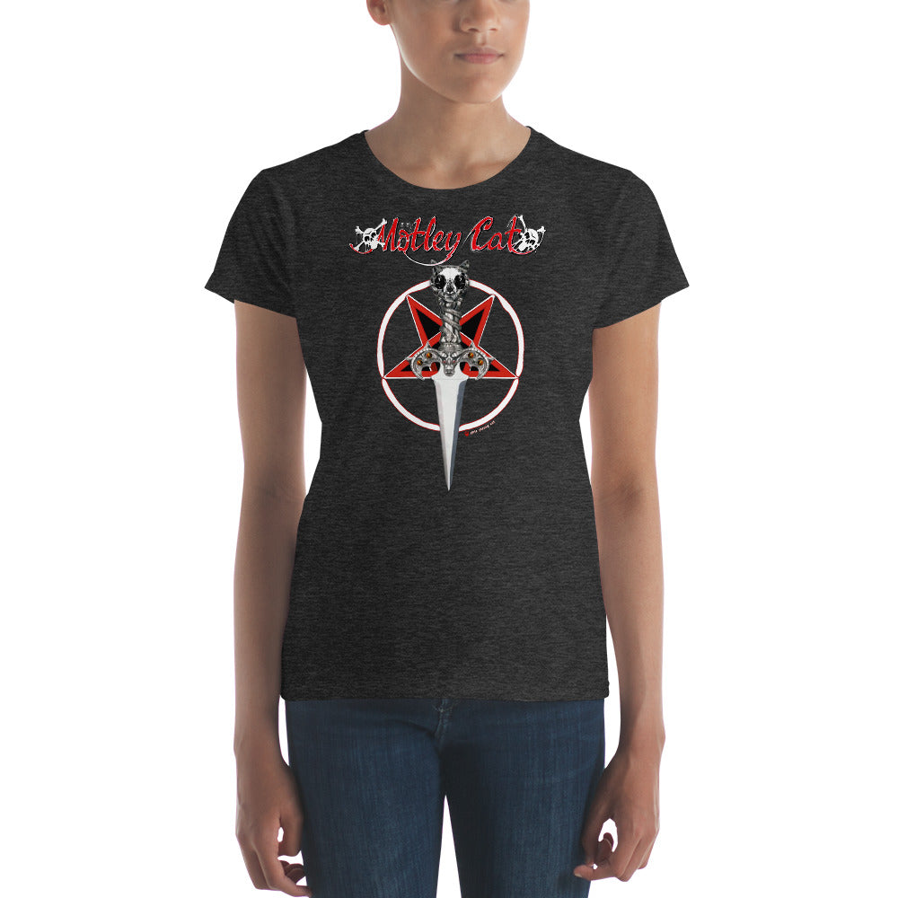 Motley Cat - Fashion Fit Ringspun T-Shirt - 100% cotton