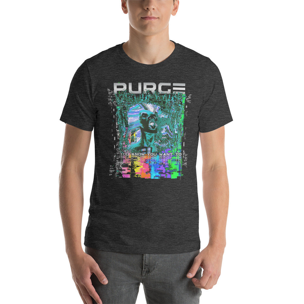 PURGE: YOU KNOW YOU WANT TO - Unisex t-shirt