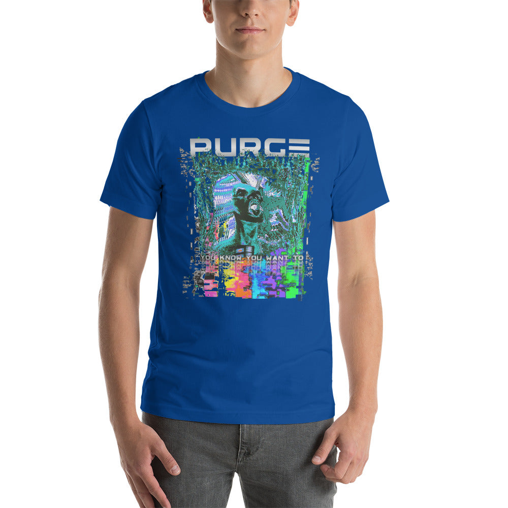 PURGE: YOU KNOW YOU WANT TO - Unisex t-shirt