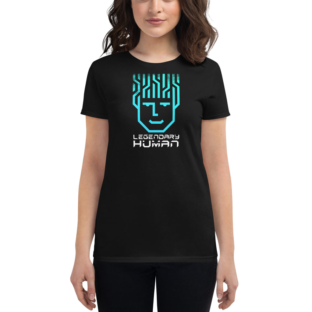 LEGENDARY HUMAN: CIRCUITS - Women's short sleeve t-shirt