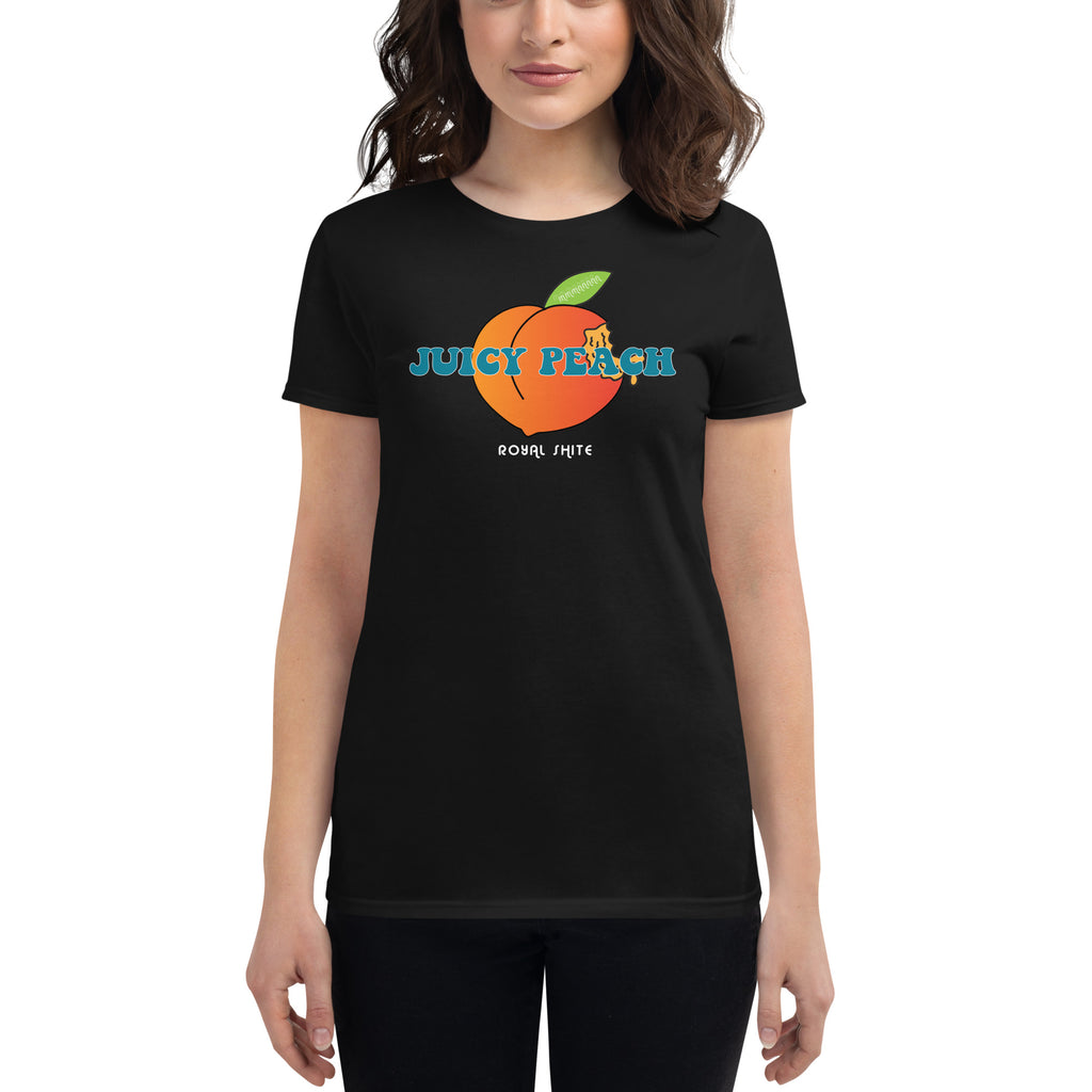 ROYAL SHITE: JUICY PEACH - Women's short sleeve t-shirt
