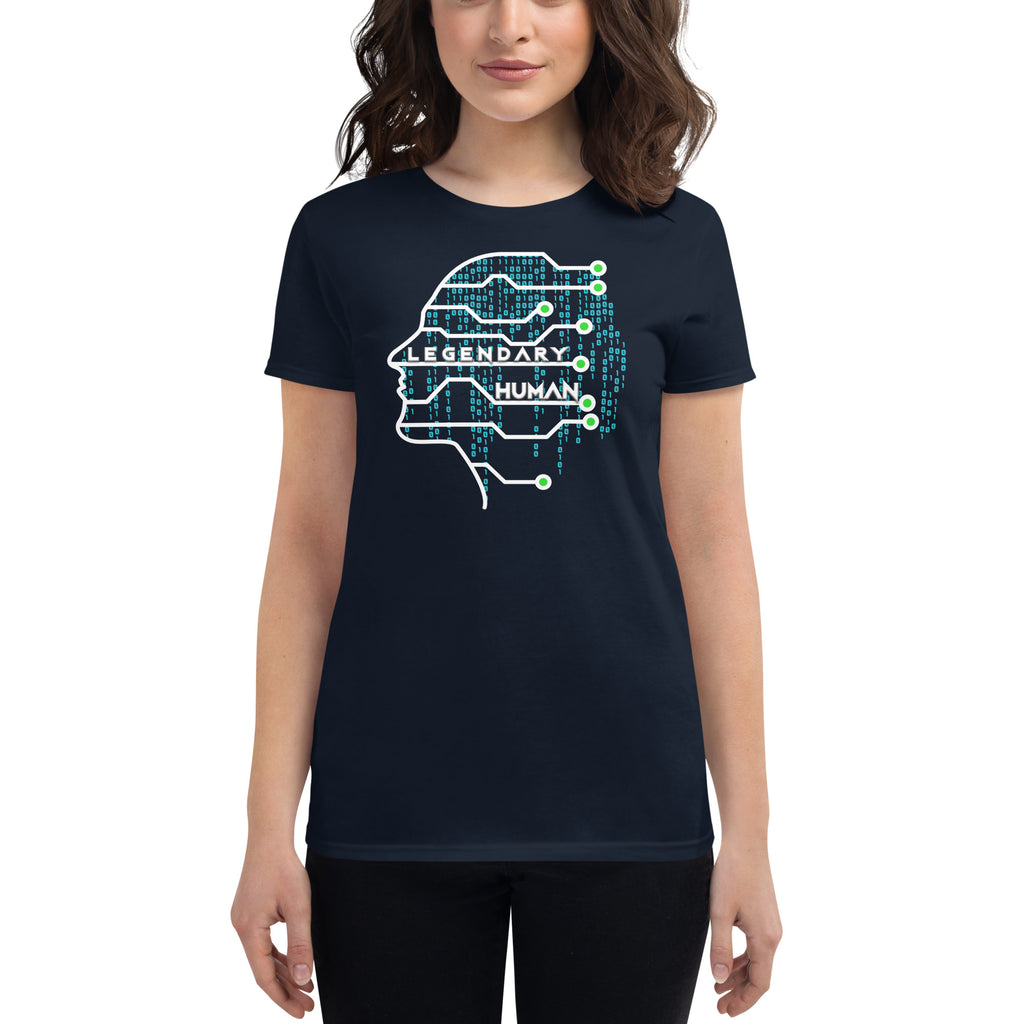 LEGENDARY HUMAN: MATRIX HEAD - Women's short sleeve t-shirt